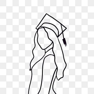 Graduate Drawing Easy, Graduation Drawing Ideas Easy, Senior Drawing Ideas, Graduation Canvas Painting Ideas, Graduation Cap Doodle, Grad Drawings, Graduation Drawing Art, Graduation Art Ideas, Graduate Wallpaper