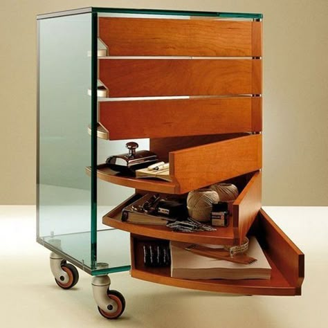 Camicino Mobile Unit #Design, #Italian, #Mobile, #Storage, #Tray Italian Furniture, Wooden Storage, Wooden Shelves, Dream House Decor, Interior Furniture, Interior Inspo, Dream Home Design, Interior Architecture Design, Cool Furniture