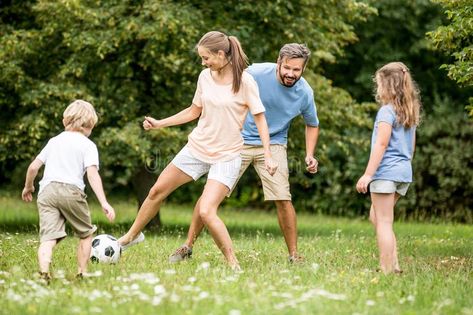 Mother plays football soccer with family. In summer , #affiliate, #football, #plays, #Mother, #summer, #family #ad Picture Of Mother, Girl Playing Soccer, Sport Photoshoot Ideas, Family Games Indoor, Sports Photoshoot, Football Plays, Family Playing, About Mother, Indoor Family