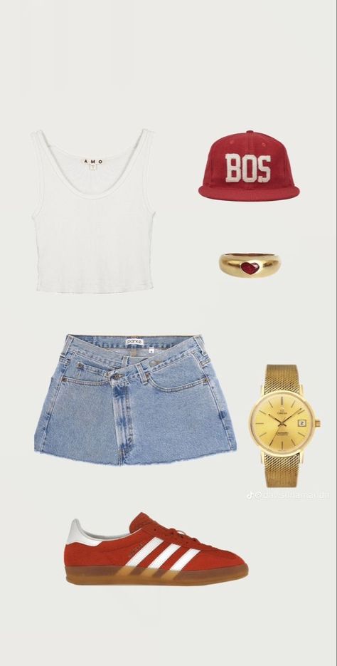 Maryland Game Day Outfit, Trendy Gameday Outfit, Big 10 Gameday Outfits, Darty Outfits, College Game Day Outfit, Red Outfit Ideas, Gameday Fits, College Gameday Outfits, Outfit Inspo Summer