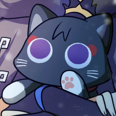 Cat Scaramouche Pfp, Scarameow Pfp, Scarameow Icon, Scaramouche Pfp Icon, Scaramouche Cat, Wanderer Icon, Emo Cat, Chibi Cat, Wanderer Art