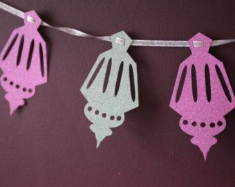 Eid Bunting, Arabic Decoration, Arabian Party, Decoraciones Ramadan, Decoration Ramadan, Islamic Decoration, Eid Card, Arabic Decor, Eid Card Designs