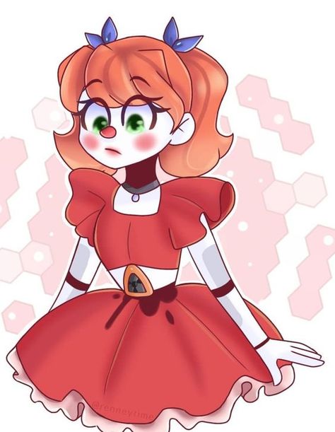 Fnaf Circus Baby, Circus Baby Fnaf, Baby Anime, Circus Baby, Circus, Red, Anime