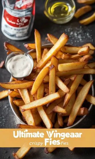 The Ultimate Vinegar Trick: Unlocking the Secret to Perfect Crispy Fries Oven Fried Potatoes, Best French Fries, Crispy Oven Fries, Crispy Fries, Meal Planning Menus, French Fries Recipe, Lemon Cookies Recipes, Veggie Fries, Homemade French Fries