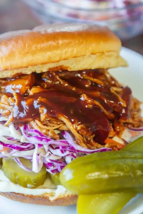 If you're a fan of smoky, savory goodness, you're in for a treat with our Smoked BBQ Turkey Sandwich. This delicious sandwich combines perfectly smoked turkey with tangy BBQ sauce, sandwiched between your favorite bread. Turkey Bbq Recipe, Bbq Turkey Sandwich, Shredded Turkey Sandwiches, Bbq Pulled Turkey, Pulled Turkey Sandwiches, Smoked Whole Turkey, Smoked Turkey Sandwich, Turkey Cutlet Recipes, Pulled Turkey