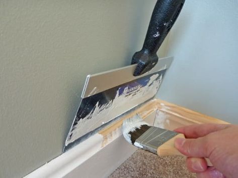 12 Tips and Hacks that Make Painting Cleanup Easy | Apartment Therapy How To Paint Trim, Renovation Hacks, Bob Villa, Paint Trim, Painting Hacks, Diy Projektit, Renovation Tips, House Tips, Hemma Diy