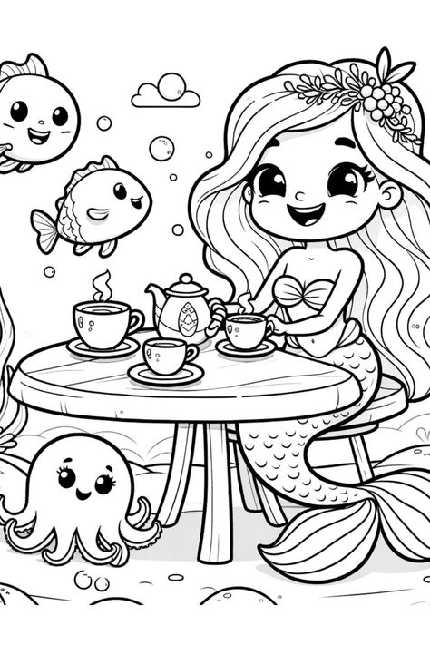 Mermaid Coloring Pages for Kids
 
 
 
 Looking for some fun and educational coloring pages for your kids? Check out these mermaid coloring pages! They're perfect for kids of all ages, and they're a great way to encourage creativity and imagination.
 
  #mermaid #coloringpages #kids #activities #education #fun Mermaid Colouring In Pages, The Little Mermaid Coloring Pages, Little Mermaid Coloring Pages, Coloring Pages Easy, Kids Table Wedding, School Coloring Pages, Mermaid Coloring Pages, Coloring Supplies, Free Cartoons