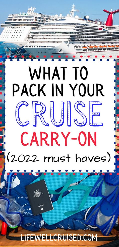 Cruise Carry On Bag, Packing A Carry On Bag, Embarkation Day, Things To Pack, Cruise Essentials, Packing Tips For Vacation, Carry On Luggage, Cruise Vacation, Day Bag