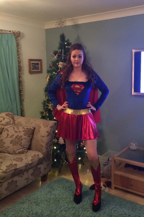 Superwoman Superwoman Costume, Costume Ideas, Fancy Dress, Halloween