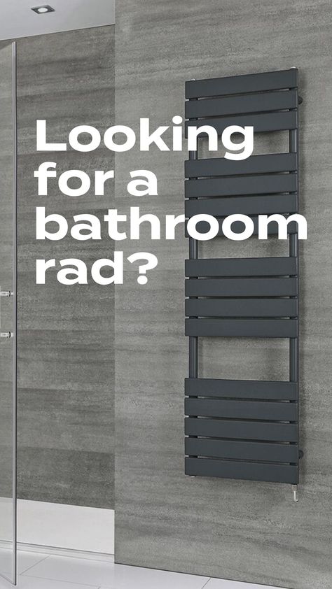 Planning your dream bathroom but not sure how to choose the best radiator for your project?  We’ll take you through the five steps you should think about to help you find the perfect bathroom radiator or heated towel rail that meets your heat and style requirements. Bathroom Radiator Ideas, The Bathroom Ideas, Radiator Bathroom, Electric Bathroom, Inviting Bathroom, Bathroom Radiator, Best Radiators, European Bathroom, Radiators Modern