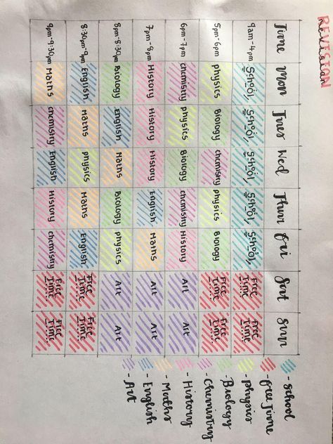 Gcse Revision Schedule, How To Make Timetable For Exams, Time Table Of School, How To Make A Schedule For School, Time Table Aesthetic School, How To Make Aesthetic Timetable, How To Write Timetable, How To Make A Schedule For Studying, Aesthetic School Timetable Template