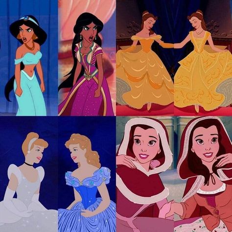 Action Outfits, Princesas Disney Anime, Disney Character Art, Disney Theory, Disney Crossover, Disney Princess Artwork, Disney Princess Fan Art, Disney Characters Videos, Cute Disney Pictures