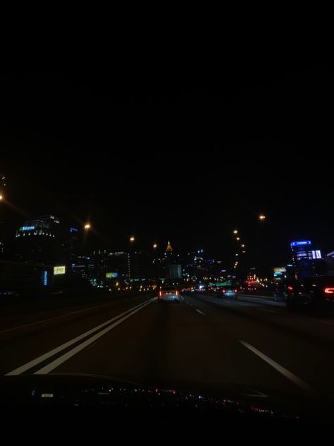 Atlanta Georgia Videos, Atlanta 2000s, Atl Wallpapers, Atlanta Georgia Aesthetic, Atl Georgia, Atlanta City, Atlanta Skyline, Night Drives, Late Night Drives