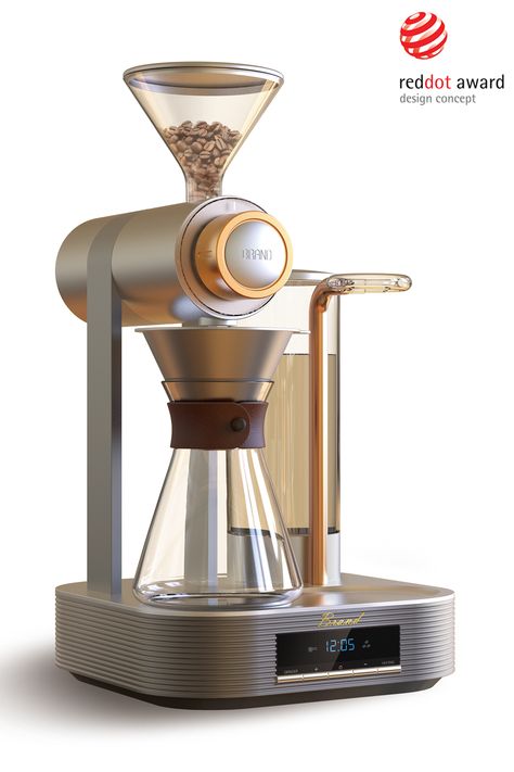 Smart Coffee Maker, Industrial Coffee Machine, Minimal Coffee Machine, Smart Coffee Machine, Drip Coffee Machine, Luxury Coffee Machine, Coffee Grinder Design, Coffee Maker Design, Espresso Machine Design