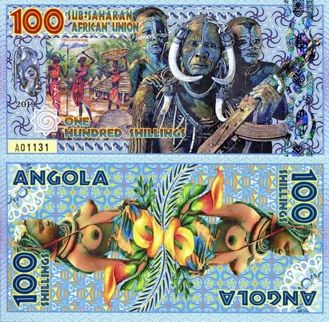 Banknotes Art, Banknotes Money, Banknote Collection, Dollar Banknote, Currency Design, African Union, Currency Note, Crypto Money, History Posters