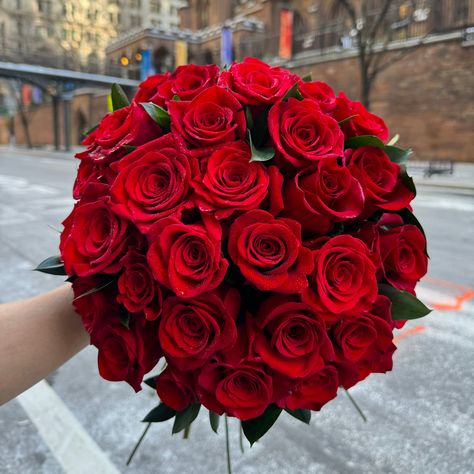 A stunning and chic hand tied bouquet of red roses. Perfect for a date, special occasion, anniversary, or just because! Choose from 3 Dozen Roses, 2 Dozen Roses & 15 Roses Beautiful Red Roses Bouquet, 3 Red Roses Bouquet, Bride Bouquets Red, 100 Red Roses Bouquet, Rose Wedding Arch, Wedding Rose Bouquet, Wedding Flowers Red Roses, Red Rose Wedding Bouquet, 2 Dozen Roses