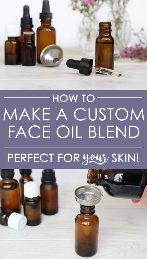 Face oils have totally changed my skin! The best part is: you can make a DIY custom face oil blend perfect for YOUR unique skin. Learn which carrier oils and essential oils are best for you skin + how to combine them + other tips! via @bodyunburdened Homemade Skin Care, Oil Cleansing, Skin Care Routine For 20s, Face Oils, Anti Aging Creme, Baking Soda Shampoo, Diy Skin Care, Diy Skin, Carrier Oils