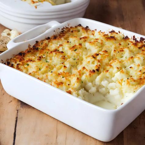 This cauliflower and potato gratin is a very simple and comforting recipe that the whole family will be able to enjoy. It is easy to make, and healthy yet does not fail in flavour. Gratin refers to the culinary technique where the ingredient is topped with a browned crust. It usually involves using breadcrumbs, grated […] The post Cauliflower & Potato Gratin appeared first on Scrumptiously. Cauliflower Potato Gratin, Cauliflower And Potato, Salt And Vinegar Potatoes, Potato Gratin Recipe, Cauliflower Potatoes, Cauliflower Gratin, Gluten Free Sides, Culinary Techniques, Creamy Cauliflower