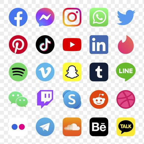 Social Media Icons Png, Facebook And Instagram Logo, Icons Social Media, Social Media Icons Vector, Warehouse Design, Hair Png, Youtube Logo, Media Icon, Social Media Logos