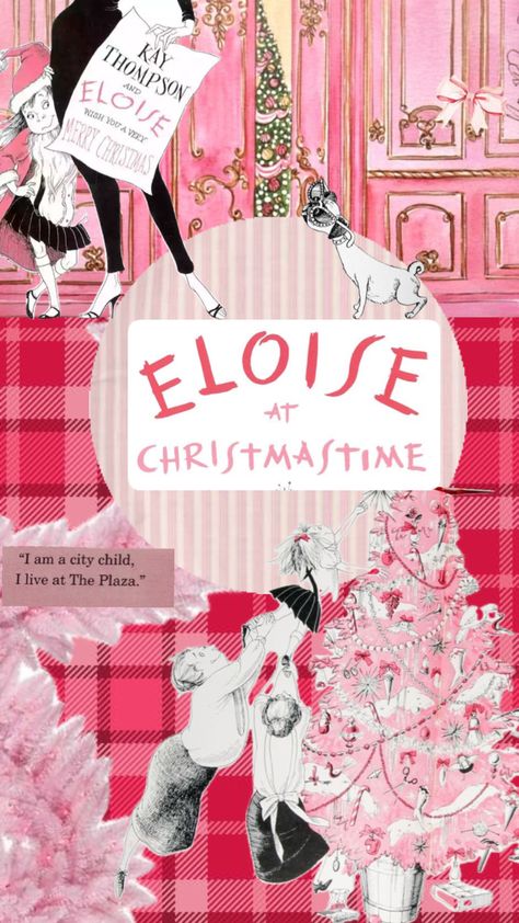 #eloise #eloiseatchristmas Eloise Christmas, Eloise At Christmastime, Eloise At The Plaza, Bridesmaid Brunch, Oz Movie, Christmas Aesthetic Wallpaper, The Plaza, Very Merry Christmas, Laptop Wallpaper