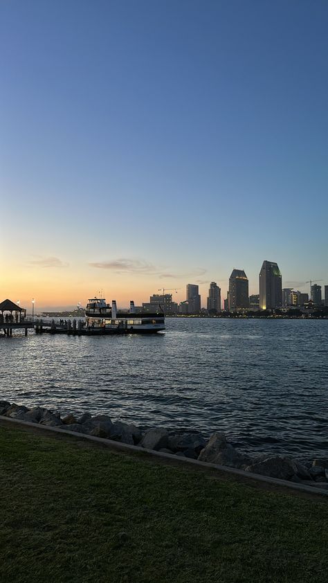 san diego viewpoint. ferry landing san diego. southern california. san diego skyline. San Diego Scenery, San Diego Wallpaper Iphone, Downtown San Diego Aesthetic, San Diego Aesthetic, Coronado San Diego, California Wallpaper, San Diego Skyline, Seaworld San Diego, San Diego City