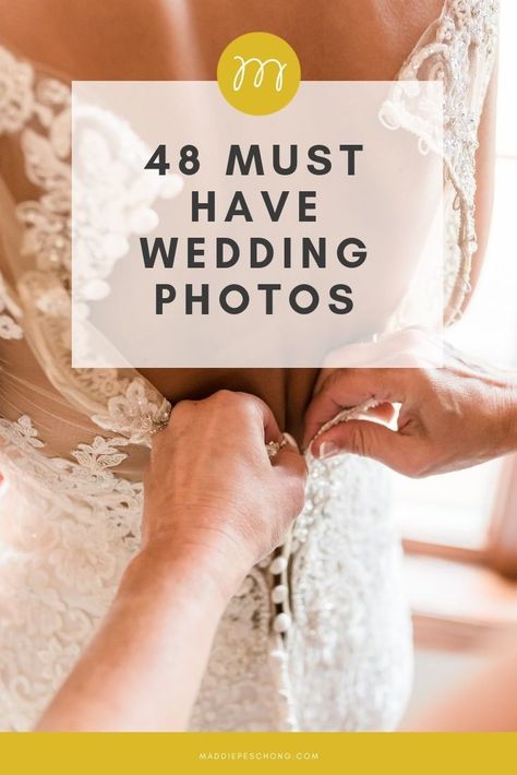 Wedding Photography Shot List, Wedding Photo Checklist, Wedding Photo List, Wedding Photography List, Photography List, Must Have Wedding Photos, Wedding Shot List, Wedding Photography Checklist, Wedding Portrait Poses