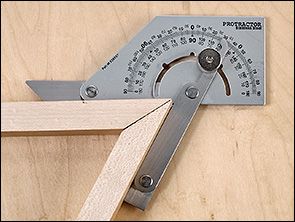 Workshop Protractor - Lee Valley Tools Joinery Woodworking, Try Square, Easy Garage Storage, Timber Frame Joinery, T Square, Woodworking Jigsaw, Mitered Square, Woodworking Equipment, Lee Valley Tools