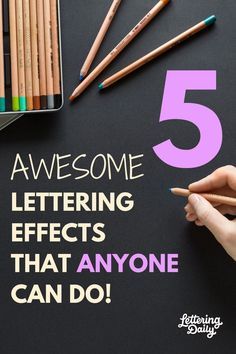 Hand Lettering Numbers, Lettering Artwork, Handlettering Inspiration, Lettering For Beginners, Alfabet Font, Artsy Crafts, Letter Fonts, Hand Lettering For Beginners, Learn Hand Lettering