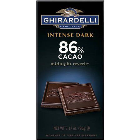 Ghirardelli Intense Dark Midnight Reverie Chocolate, 86% Cacao, 3.5 Oz Pizza Hacks, Dark Chocolate Candy, Coffee Gift Basket, Bar Catering, Dried Plums, Cacao Chocolate, Ghirardelli Chocolate, Chocolate Squares, Malted Milk