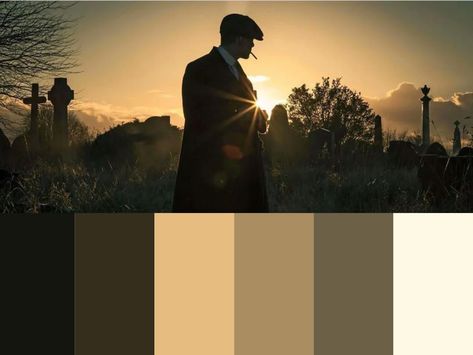 Film Color Theory, Peaky Blinders Color Palette, Cinematic Colour Palette, Cinematic Pallet, Cenimatic Color Platte, Cinema Color Palette, Film Color Grading, Cinematic Color Palette, Film Color Palette