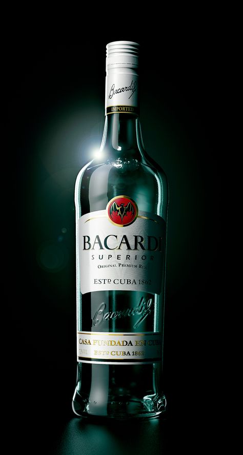 Bacardi bottle on Behance Bacardi Drinks, Vine Bottle, Alcoholic Drinks Pictures, Bacardi Rum, Rum Bottle, Bottle Images, Alcohol Bottles, Cigars And Whiskey, Phone Wallpaper For Men