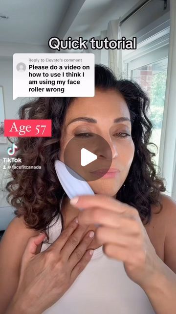 FaceFit Canada on Instagram: "Here’s a quick tutorial on how to use the roller correctly.  If you have anymore questions, comment them below.  Visit www.facefitcanada.com or click link in bio to order  #beautytools #skincareover50 #naturalfacelift #facerolling #faceroller #facefitroller #facefitcanada" Exercise Face, Face Massage Tutorial, Facial Serum Diy, Massage Tutorial, Facial Routine, Facial Routine Skincare, Natural Face Lift, Bed Workout, Face Yoga Facial Exercises