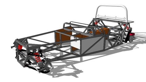 A mash up of the McSorley 442, the Rorty IRS, and Gibbs (Haynes) Roadster. E-mail me at AirmanPower@aol.com if you can help make this model better.        R1 Shock and Drop Spindle by Killernoodle    Steering Rack  and Disc Brakes by Terradog        McSorely.net    Rortydesigns.au    locostusa.com #Caterham #locost #lotus Lotus Sports Car, Lotus 7, Chassis Fabrication, Crate Motors, Frame 3d, Lotus Car, Car Frames, Drop Spindle, Racing Simulator