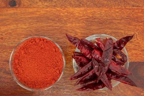 10 Kashmiri Chili Substitutes [Mild, Spicy, & Non-Pepper] Kashmiri Chilli, Ancho Chili Powder, Ancho Chili, Scotch Bonnet Pepper, Stuffed Poblano Peppers, Red Food Coloring, Red Food, Red Chili, Indian Spices