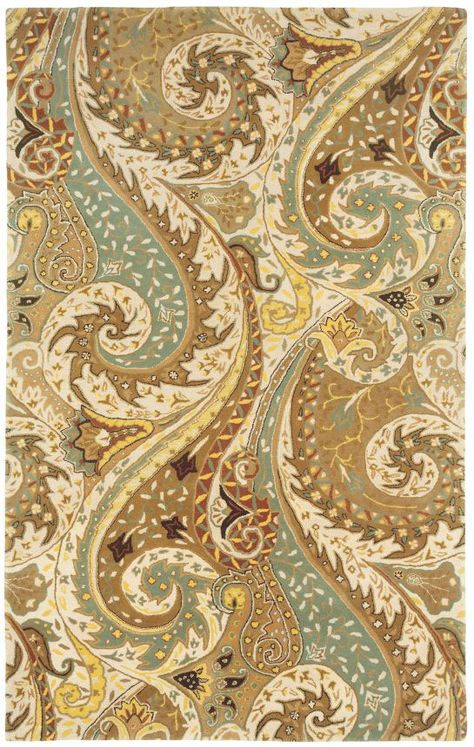 Capel Boteh 3874 Camel Rug FOR DEN Paisley Rug, Geometrical Pattern, Paisley Art, Hot Tub Outdoor, Rug Company, Camel Color, Pretty House, Contemporary Rugs, Throw Rugs