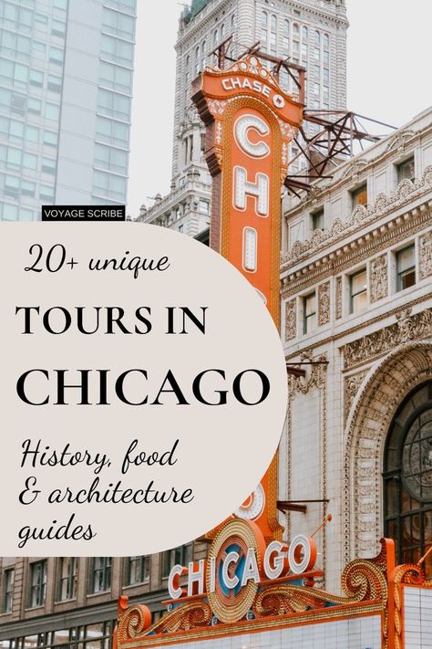 20+ Unique Tours in Chicago: history, food & architecture guides Chicago Food Tour, Chicago Food Bucket List, Chicago Architecture Boat Tour, Us Bucket List, Chicago Walking Tour, Chicago Life, United Center Chicago, Chicago Movie, Chicago Weekend