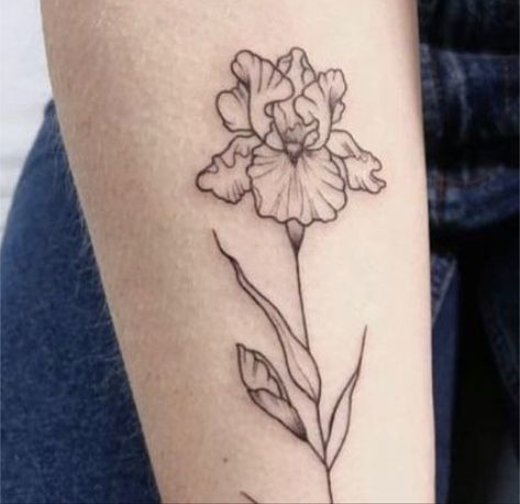 Impatiens Tattoo, Ogx Hair Products, Artsy Tattoos, Iris Tattoo, Small Tats, Hummingbird Tattoo, Time Tattoos, Tattoo Sleeve Designs, Fine Line Tattoos