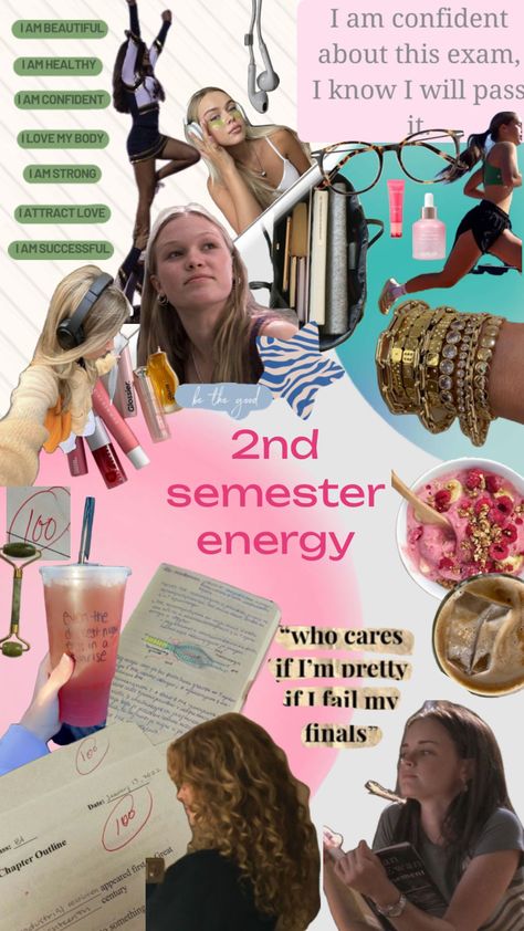 2nd semester energy 2nd Semester, I Am Beautiful, Prayer Board, Your Aesthetic, Connect With People, Creative Energy, I Know, Confidence, Energy