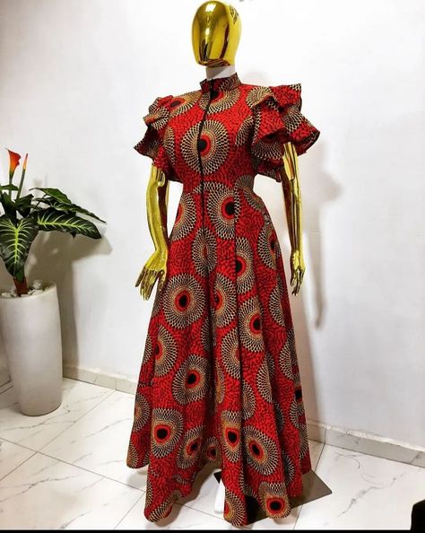 african print dress Full Flare Gown Ankara, Flare Gown Ankara, Elegant Ankara Dresses, Ankara Flare Gown, Flare Gown Styles, African Maxi Dress Ankara, Ankara Maxi Dress, Ankara Long Gown Styles, Afrocentric Fashion