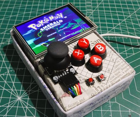 Pokemon Emerald, Computer Projects, Raspberry Pi Projects, Arcade Cabinet, Pi Projects, Retro Gadgets, Electronics Projects Diy, Arduino Projects, Storage Devices