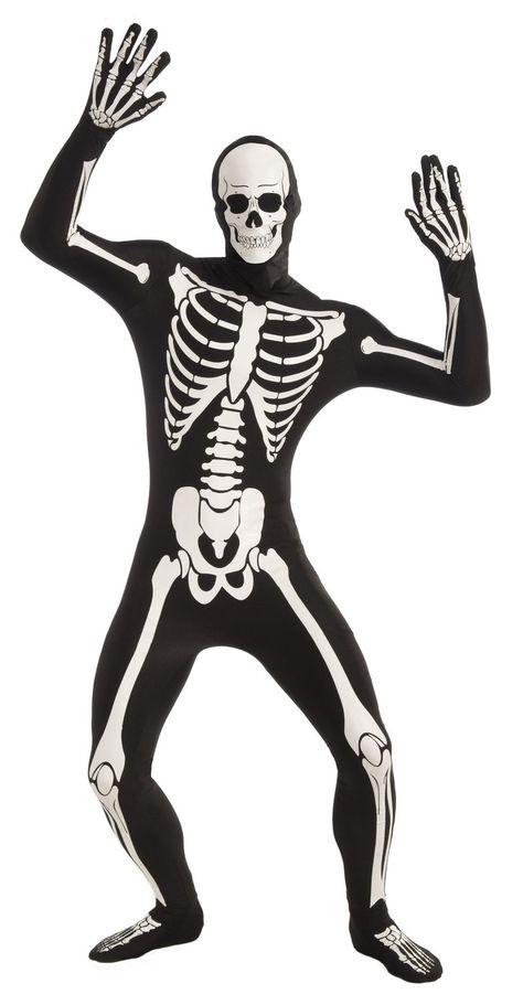 Amazon.com: Forum Novelties Men's Disappearing Man Patterned Stretch Body Suit Costume Glow-In-The-Dark Skeleton, Black/White, Medium/Large: Clothing Mens Skeleton Costume, Dark Costumes, Reaper Costume, Skeleton Halloween Costume, Skeleton Hoodie, Bodysuit Costume, Inflatable Costumes, Skeleton Costume, Full Body Suit