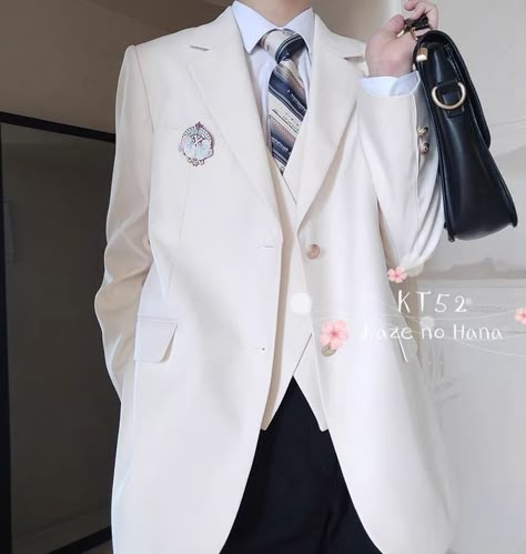 Korean School Uniform Men, Male School Uniform, Boy School Uniform, Korean Uniform School, Unbending Flower, Male Uniform, Academy Uniforms, Dynasty Outfits, Academia Aesthetic Outfit