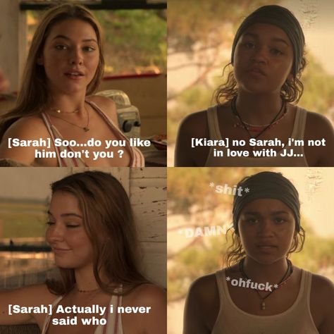 Kiara And Jj Fanart, Outer Banks Netflix Show Memes, Jiara Fanart, Outer Banks Pfp, Outer Banks Fanart, Obx Fanart, Jj And Kiara Fanart, Outer Banks Funny, Outer Banks Fan Art