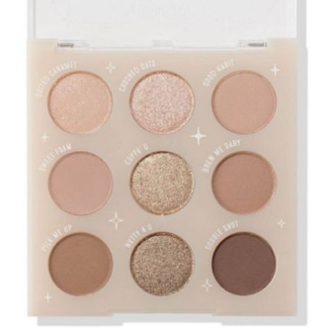 New In Original Unopened Packaging Colourpop Pressed Powder Pallet Deja Brew Eyeshadow 9 Shades Tan, Golds, And Pink Deja Brew, Colourpop Eyeshadow Palette, Beginner Eyeshadow, Colourpop Eyeshadow, Colourpop Makeup, Light Hair Color, Powder Makeup, Pressed Powder, Cruelty Free Beauty