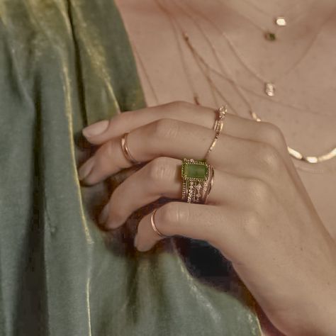 Tumblr, Green Dress, Close Up, Emerald, On Twitter, Ring, Twitter, Green