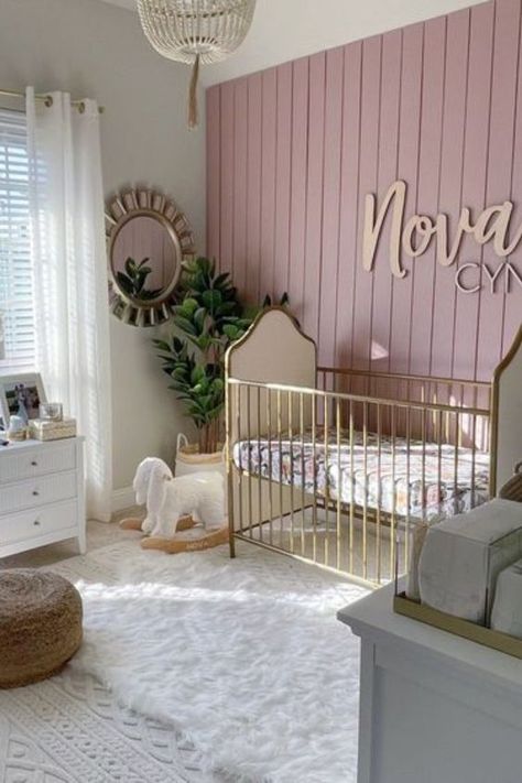 Ahead, we'll look at the best colors for the nursery so you can design one that is relaxing and gorgeous with shades that are easygoing, versatile, and timeless. Mauve Baby Girl Nursery, Dusty Rose Baby Nursery, Gold Crib Nursery Girl, Mauve Nursery Girl, Mauve Baby Nursery, Dusty Rose Nursery Girl, Dusty Pink Nursery, Dusty Rose Nursery, Mauve Nursery