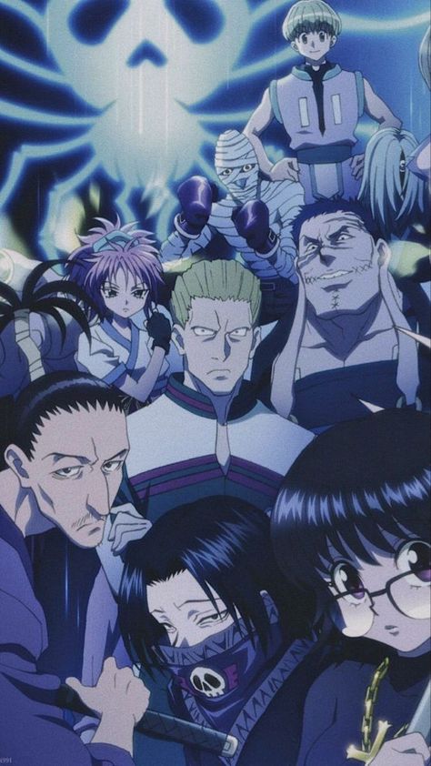 Hunterxhunter Wallpaper Aesthetic, Chrollo Wallpaper Aesthetic, Ryodan Hunter X Hunter, Hxh Wallpaper Aesthetic, Hunter X Hunter Wallpapers Aesthetic, Hunter X Hunter Aesthetic, Hxh Wallpaper, Greed Island, Phantom Troupe