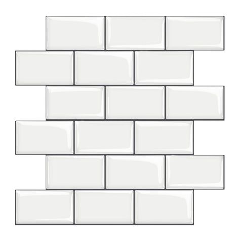 Subway tile bathroom