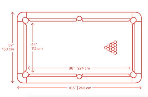 Billiard 224cm x150cm plan view Pool Table Room Size, Small Pool Table, Olhausen Pool Table, Pool Table Dimensions, Diy Pool Table, Pool Table Sizes, Pool Table Design, Pool Table Room, Bar Counter Design