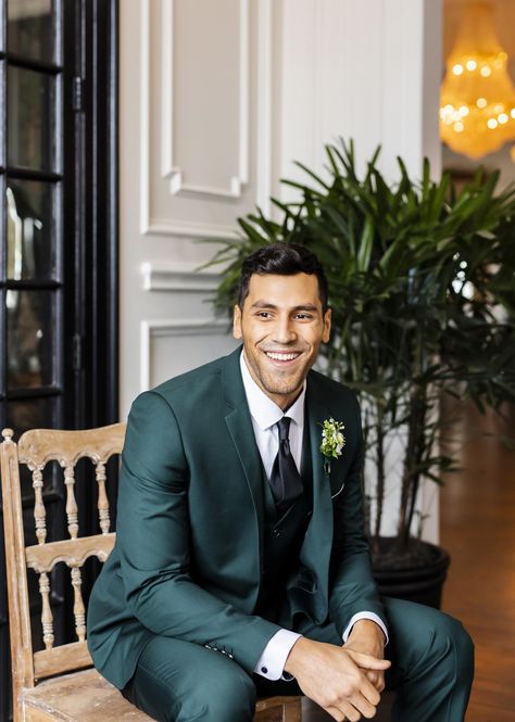 Emerald Green Groom Suit Emerald Green Mens Suit Wedding, Groom Suit Emerald Green, Groom Suits Green, Groom Attire Emerald Green, Emerald Groom Suit, Green Suits For Wedding, Emerald Suit Wedding, Green Suit Wedding Groom, Emerald Green Suits For Men Wedding